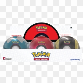 Dive Ball Tin Pokemon Tcg, HD Png Download - pokemon ball png