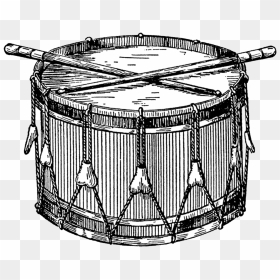 Vintage Drum - Clipart Snare Drum, HD Png Download - drums png