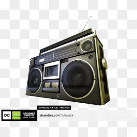 Clip Art Freeuse Psd Official Psds Share This Image - Radio A Cassette Png, Transparent Png - boombox png