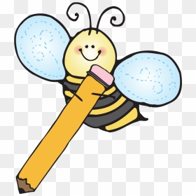 Bees Clipart Kindergarten - Animals Writing Clipart, HD Png Download - bees png