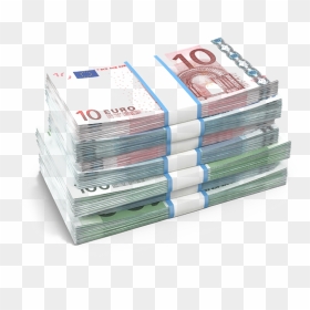 Euro Banknotes Cash Euro Coins - Euros Png, Transparent Png - money stack png