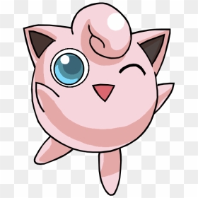 Thumb Image - Pink With Blue Eyes Pokemon, HD Png Download - jigglypuff png