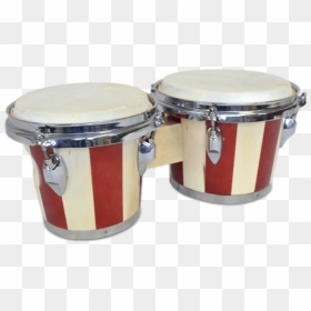 Red And White Striped Bongo Drums Clip Arts - Bongo Drums Png, Transparent Png - drums png