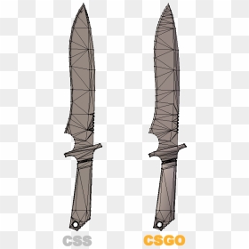 Classic Knife Cs Go Draw, HD Png Download - csgo knife png