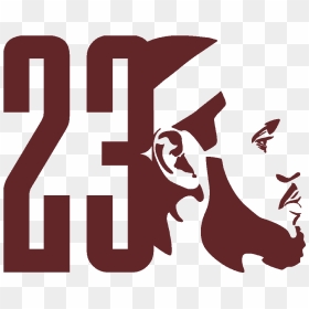 Lebron James Stencil Png - Lebron James Silhouette, Transparent Png - lebron png