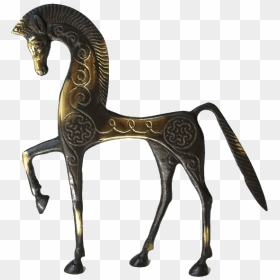 Bronze Horse Statue - Ancient Greek Horse Statue, HD Png Download - greek statue png