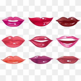 Lips Clipart Female Cartoon - Cartoon Female Mouth Png, Transparent Png - lip png