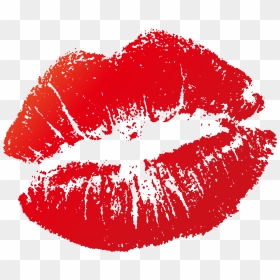 Kiss Vector Png - Transparent Background Kiss Mark Png, Png Download - lip png