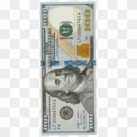 #new #blue #benjamin #remixit #cash #money #stack #rack - New 100 Dollar Bill, HD Png Download - money stack png