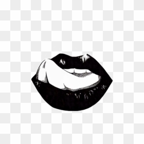 Lips Icon Png - Transparent Lips Drawing Png, Png Download - vhv