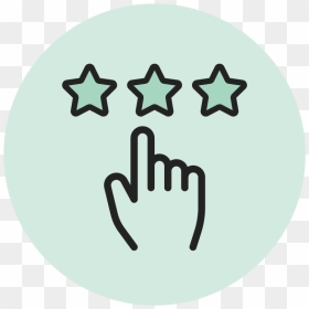 Green Star Icon - Review Icon Png, Transparent Png - star icon png