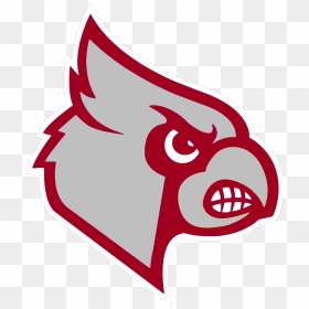 Cardinal Clipart Fighting - Louisville Cardinals Basketball Logo, HD Png Download - cardinal png