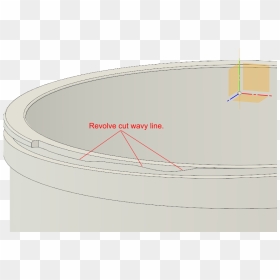Circle, HD Png Download - wavy line png