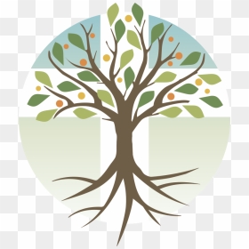 Transparent Tree With Roots Vector Png - Transparent Trees With Roots Png, Png Download - tree of life png