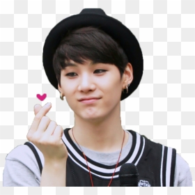 76 Images About Suga Png On We Heart It - Heart With Fingers Korean, Transparent Png - suga png