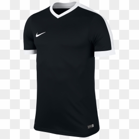 Nike T Shirt Png - Nike Football Jersey Black, Transparent Png - black tshirt png