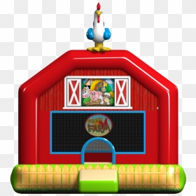 Farm Front - Portable Network Graphics, HD Png Download - bounce house png
