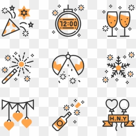 Star Icon Vector Png New Year - New Year Vector Icon, Transparent Png - star icon png