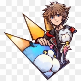 World Ends With You Art, HD Png Download - sora png