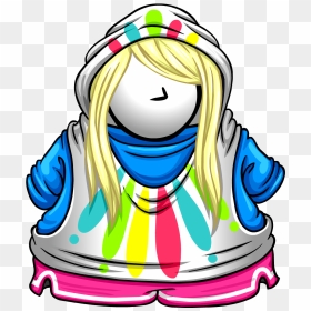 Official Club Penguin Online Wiki - Club Penguin Neon Items, HD Png Download - color splash png