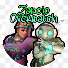 Transparent Zarya Png - Overwatch Lucio And Zarya, Png Download - zarya png