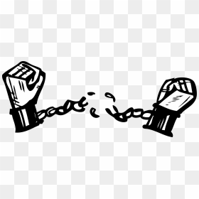 Chain Clipart Break Chain - Trinidad And Tobago Happy Emancipation Day, HD Png Download - broken chain png