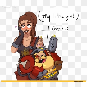 Stupid Drawing Overwatch - Brigitte And Torbjorn, HD Png Download - torbjorn png