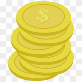 Coin Stack Icon - Coin, HD Png Download - money stack png