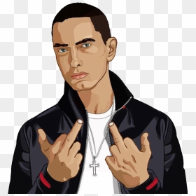 Eminem Pocket T - Illustration, HD Png Download - eminem png