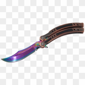 Butterfly Knife Fade Real Life - Facas Do Cs Go, HD Png Download - csgo knife png
