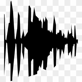 Raseone Soundwave 1 Clip Arts - Sound Wave Silhouette Png, Transparent Png - soundwave png