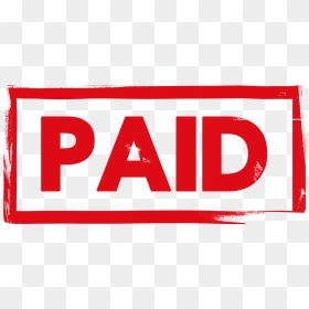 Paid Stamp Psd - Fail Stamp Png, Transparent Png - paid png