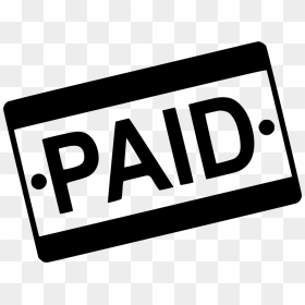 Paid - Free Download Paid Icon, HD Png Download - paid png