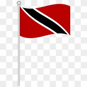 Flag Of Trinidad - Transparent Trinidad Flag, HD Png Download - flag pole png