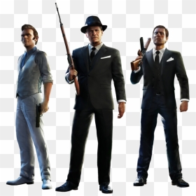 Gangster Png - Tommy Marcano Mafia 3, Transparent Png - gangster png