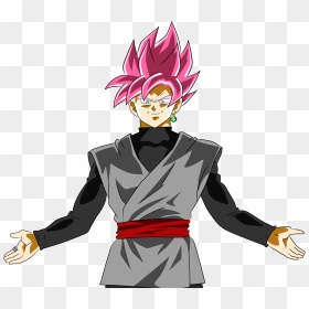 Goku Rose Goku Black, HD Png Download - black rose png