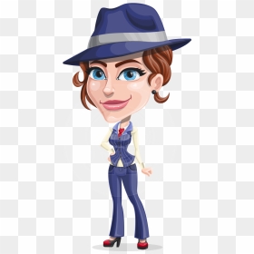 Lucia The Gangster Woman - Girl Gangster Png Cartoon, Transparent Png - gangster png