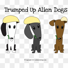 Alien Dogs With Donald Trump Hair - Clip Art, HD Png Download - donald trump hair png