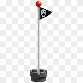 Mario Flag , Png Download - Super Mario Finish Flag, Transparent Png - flag pole png