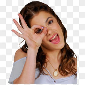 Martina Stoessel Open Mouth, Hd Png Download - Violetta Disney, Transparent Png - lul emote png
