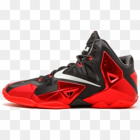 Back Nike Lebron 11 Away - Nike Lebron Shoes Png, Transparent Png - lebron png