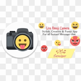 Film Camera Clipart Smillet, HD Png Download - camera emoji png