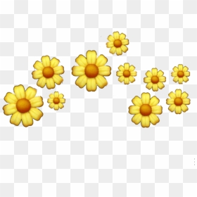 Popular And Trending Flowers Background Tumblr Stickers - Yellow Aesthetic Stickers Png, Transparent Png - tumblr stickers png