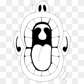 Gudu Ngiseng Blog - Open Mouth Clip Art, HD Png Download - cartoon mouth png