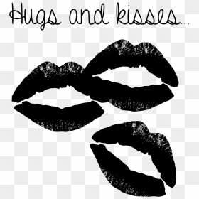 Sexy Hug And Kisses, HD Png Download - lip png