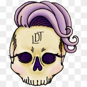 Ldt Icon Monogram - Skull, HD Png Download - death png