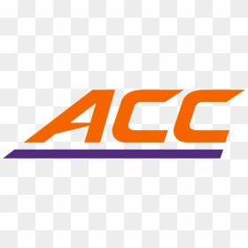 Acc Logo Clemson Colors, HD Png Download - clemson logo png