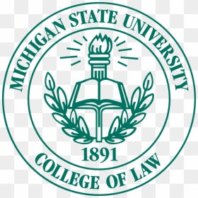 Msu College Of Law Logo, HD Png Download - michigan state logo png