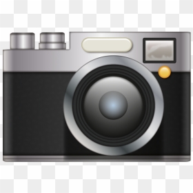 Point-and-shoot Camera, HD Png Download - camera emoji png