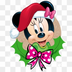 Linea Envoltura Navidad Minnie Primavera - Disney Christmas Characters, HD Png Download - minnie png